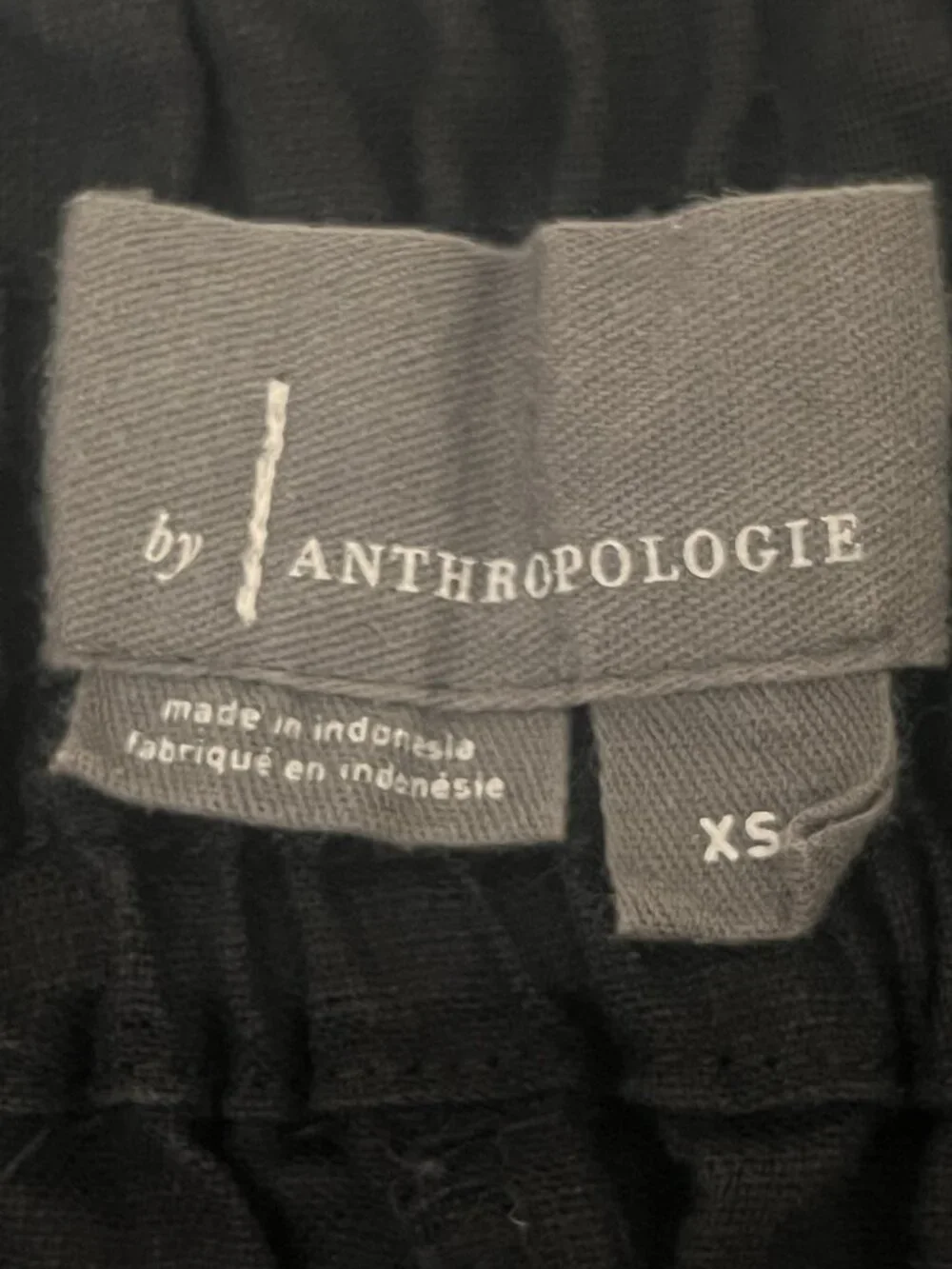 Anthropologie Somerset Linen Pull-On Pants, XS.     Ab